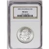 Image 1 : 1892 50C Columbian MS66 S NGC. Brilliant and boldly s 