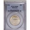 Image 1 : 1936 50C Delaware MS66 PCGS. The thin, hazy olive-russ 