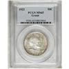 Image 1 : 1922 50C Grant no Star MS65 PCGS. A satiny Gem, typica 