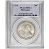 Image 3 : 1928 50C Hawaiian MS64 PCGS. A Choice piece with a ban 