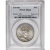 Image 1 : 1918 50C Lincoln MS66 PCGS. Nicely struck with lilac, 