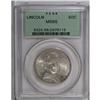 Image 1 : 1918 50C Lincoln MS66 PCGS. Small patches of reddish-b 