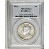 Image 1 : 1936 50C Lynchburg MS66 PCGS. A light peripheral amber 