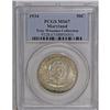 Image 1 : 1934 50C Maryland MS67 PCGS. Ex: Troy Wiseman Collecti 