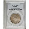Image 1 : 1936 50C Norfolk MS67 PCGS. Quite lustrous with the us 