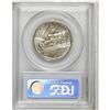 Image 2 : 1928 50C Oregon MS66 PCGS. Iridescent pewter-gray colo 