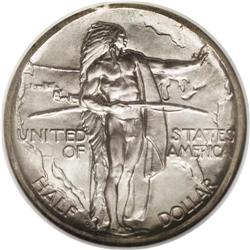 1938-D 50C Oregon MS68 NGC. A splendid Superb Gem with 