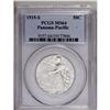 Image 1 : 1915-S 50C Panama-Pacific MS64 PCGS. A virtually unton 