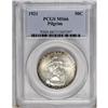 Image 1 : 1921 50C Pilgrim MS66 PCGS. Crisply struck with full, 