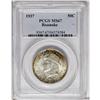Image 3 : 1937 50C Roanoke MS67 PCGS. Superb eye appeal is the h 