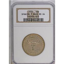 1935 50C MS64 NGC.