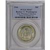 Image 3 : 1946 50C Booker T. Washington MS67 PCGS. Ex: Troy Wise 