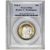 Image 1 : 1946-S 50C Booker T. Washington MS66 PCGS. Mint-gray a 