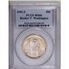 Image 1 : 1951-S 50C Booker T. Washington MS66 PCGS. The light g 