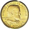Image 1 : 1922 G$1 Grant no Star MS66 PCGS. A glowing pale gold 