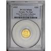 Image 3 : 1922 G$1 Grant no Star MS66 PCGS. A glowing pale gold 