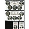 Image 1 : A Complete 1986-S to 2006-W Set of Proof Silver America 