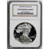 Image 3 : 1995-W S$1 Silver Eagle PR69 Ultra Cameo NGC. Sparklin 