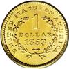 Image 2 : 1853 G$1 MS66 PCGS. Despite its status as the most com 