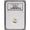 Image 1 : 1854 G$1 Type One MS64 NGC. A splendid near-Gem exampl 