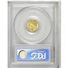 Image 4 : 1854 G$1 Type Two MS63 PCGS. This is a lustrous orange 