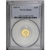 Image 3 : 1855-O G$1 MS63 PCGS. Type Two gold dollars were struc 
