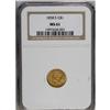 Image 3 : 1858-S G$1 MS61 NGC. The ''58-S has a mintage of only 