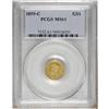 Image 3 : 1859-C G$1 MS61 PCGS. Variety 11-M. The 1859-C is a sc 