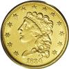 Image 1 : 1834 $2 1/2 Classic MS62 PCGS. Ex: Troy Wiseman Collec 