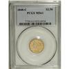 Image 3 : 1848-C $2 1/2 MS61 PCGS. Variety 9-F. While a collecti 