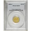 Image 3 : 1850-C $2 1/2 XF45 PCGS. 