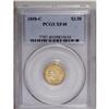 Image 1 : 1858-C $2 1/2 XF40 PCGS. Variety 18-J. This is the onl 