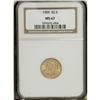 Image 3 : 1905 $2 1/2 MS67 NGC. Satiny fields and boldly struck, 