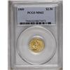 Image 1 : 1909 $2 1/2 MS62 PCGS. Well struck and attractive. The 