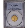 Image 1 : 1911 $2 1/2 MS62 PCGS. This nicely struck example has 