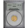 Image 1 : 1925-D $2 1/2 MS64 PCGS. Seemingly a premium quality e 