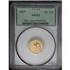 Image 1 : 1927 $2 1/2 MS63 PCGS. This khaki-gold type coin has a 