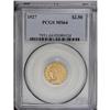 Image 1 : 1927 $2 1/2 MS64 PCGS. The peach-gold and straw-gold s 