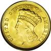 Image 1 : 1854 $3 MS65 PCGS. Expectations for the three dollar g 