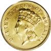 Image 1 : 1878 $3 AU58 PCGS. This is a common date in the series 