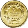 Image 2 : 1878 $3 AU58 PCGS. This is a common date in the series 