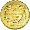 Image 2 : 1878 $3 MS64 PCGS. An appealing example of this, the m 