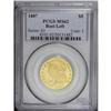 Image 3 : 1807 $5 Bust Left MS62 PCGS. B. 5-D, Breen-6453, B. 5- 