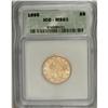 Image 1 : 1895 $5 MS63 ICG. A fully lustrous and crisply struck 