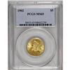 Image 3 : 1902 $5 MS65 PCGS. The lovely greenish-gold surfaces s 