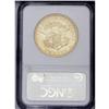Image 2 : 1862-S $20 AU53 NGC. A still-lustrous and lightly mark 
