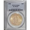 Image 3 : 1908 $20 No Motto MS66 PCGS. This highly lustrous piec 