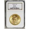 Image 3 : 1909/8 $20 MS66 NGC. This is a sensational Premium Gem 