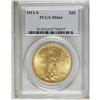 Image 1 : 1911-S $20 MS64 PCGS. This is a lovely near-Gem exampl 