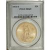 Image 3 : 1911-S $20 MS65 PCGS. An exquisitely preserved ''11-S 